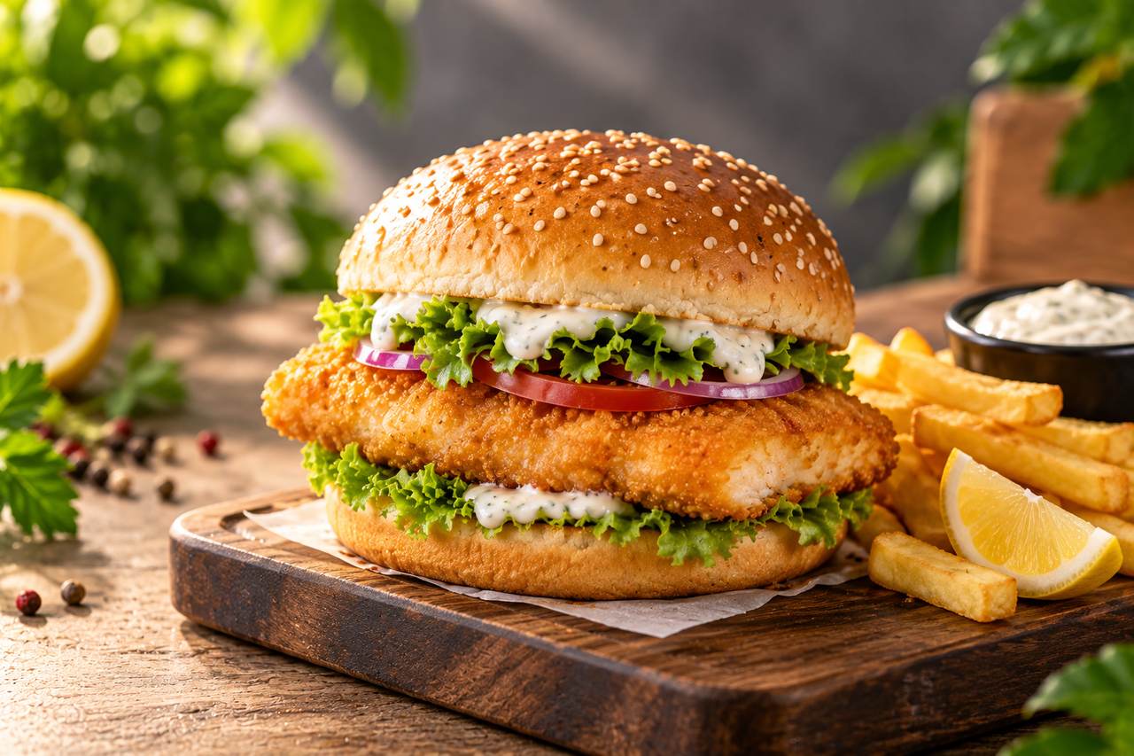 Fish burger