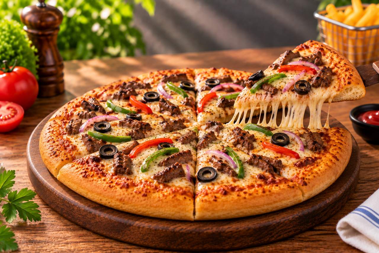 Beef Pizza
