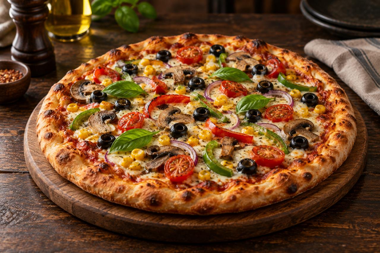 Vegetable Pizza