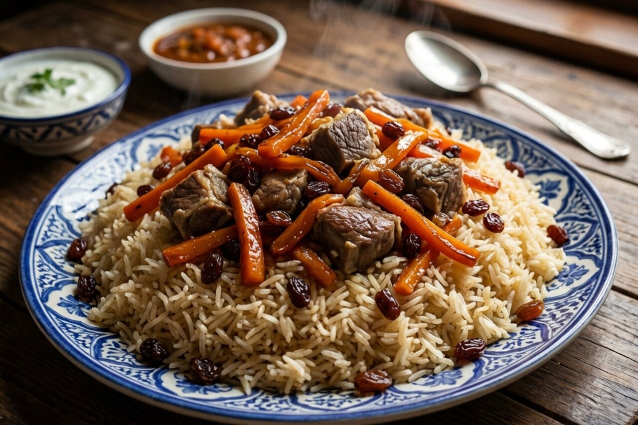 Qabuli Uzbeki palaw