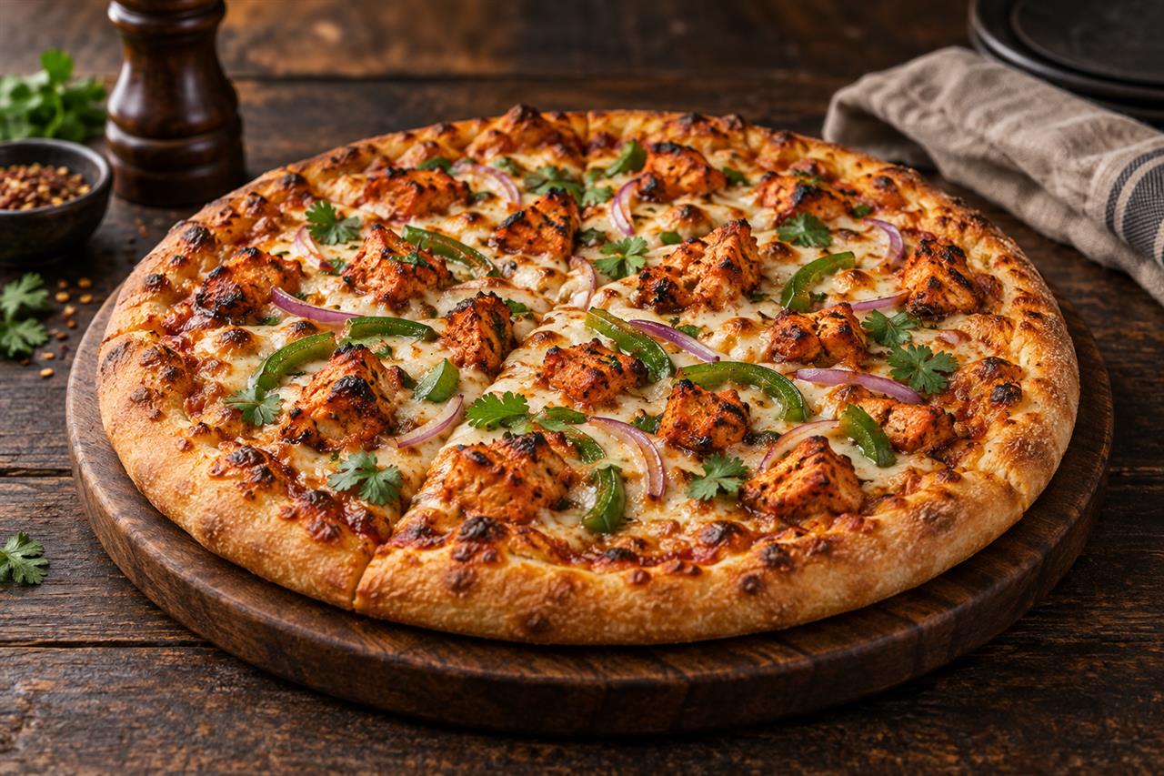 Chicken teka Pizza