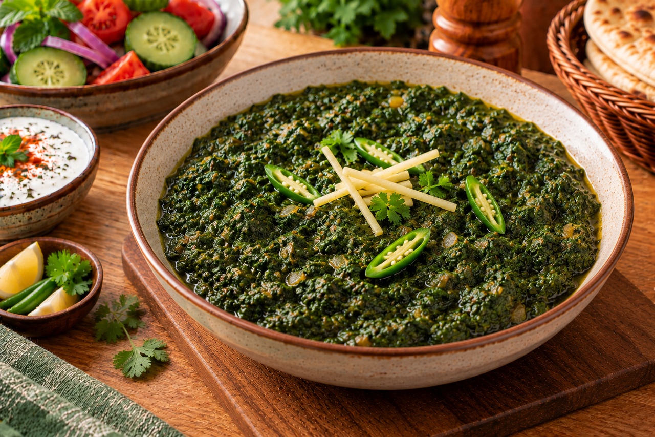 Plain Spinach Curry