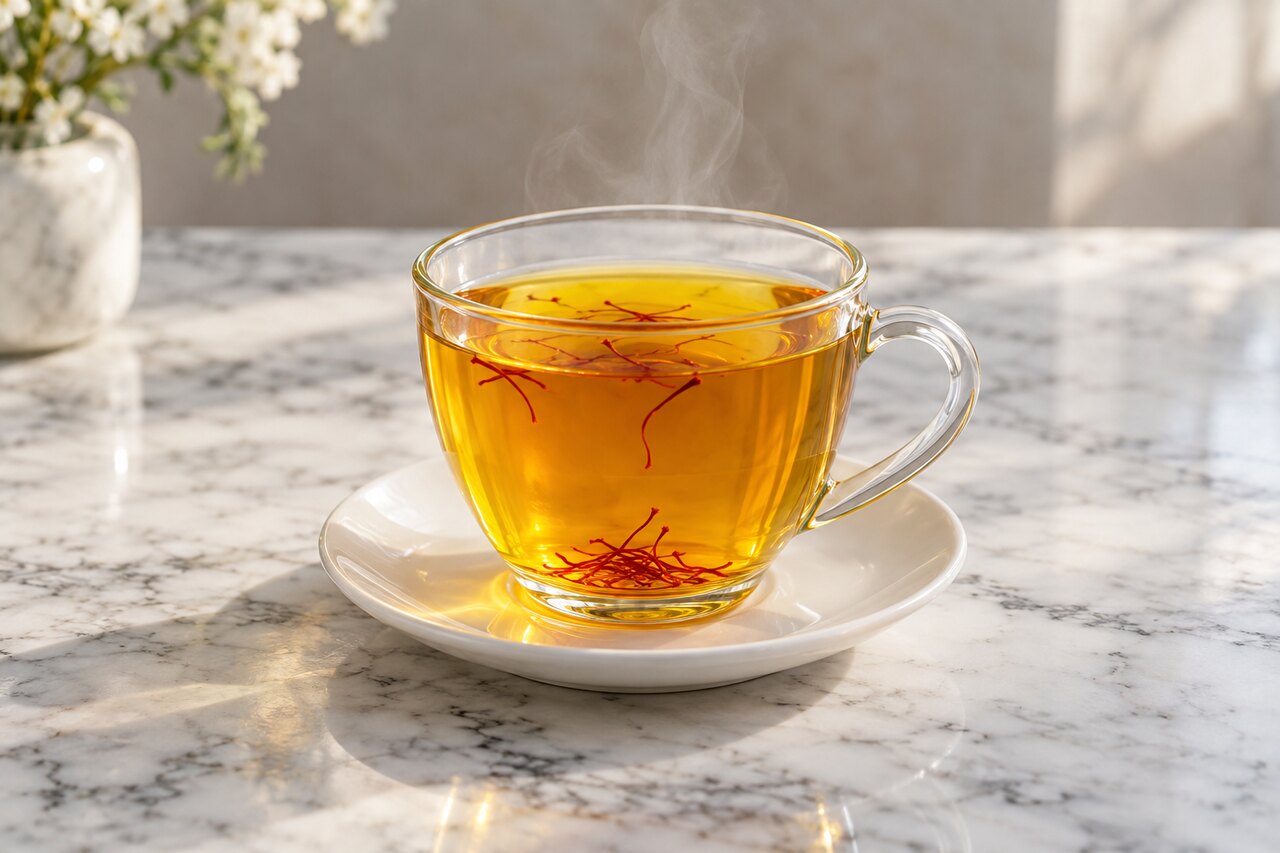 Saffron Tea