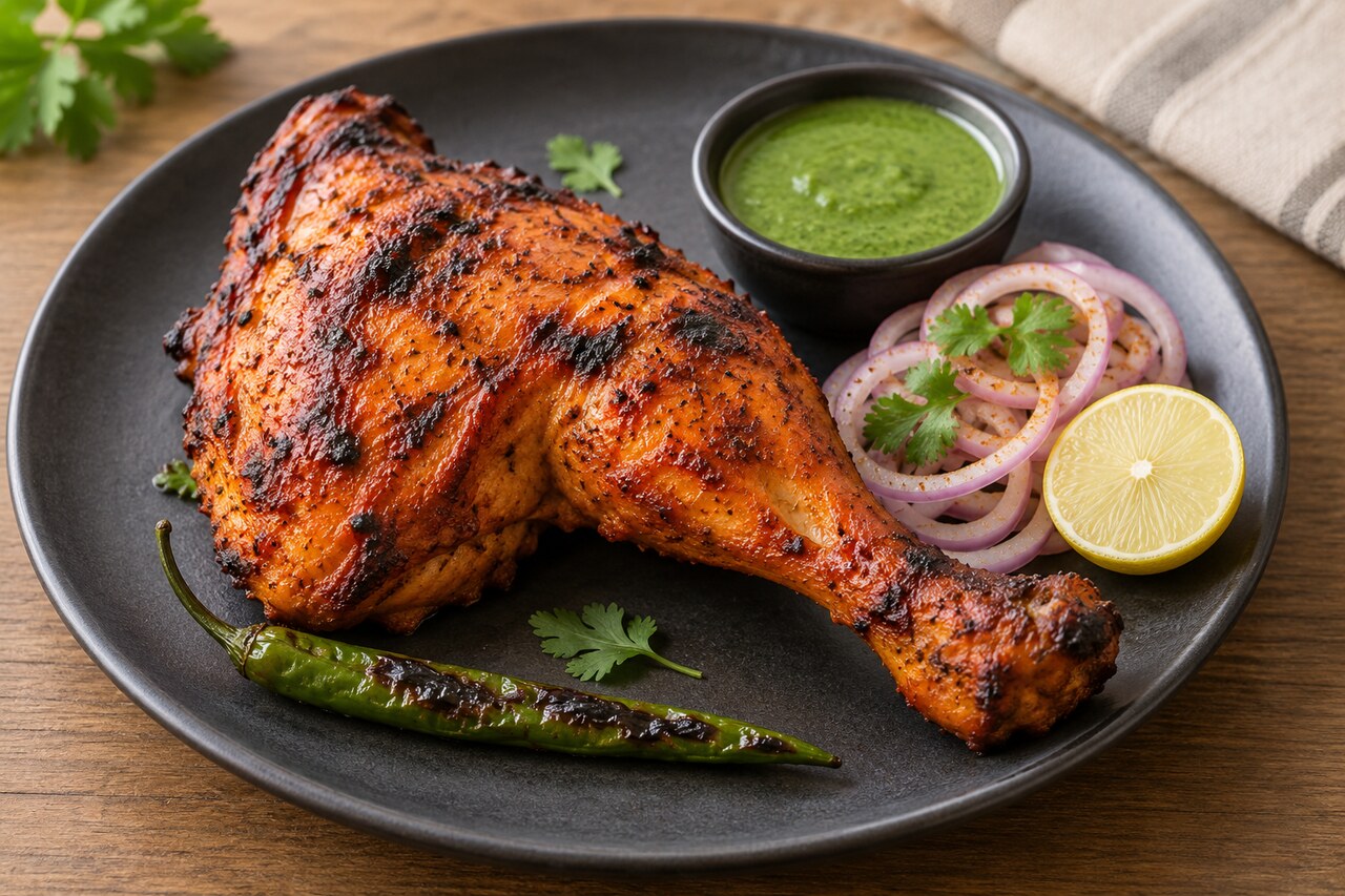 Chicken tikka piece
