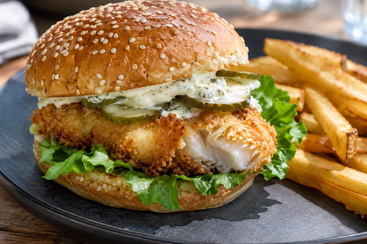 Fish burger