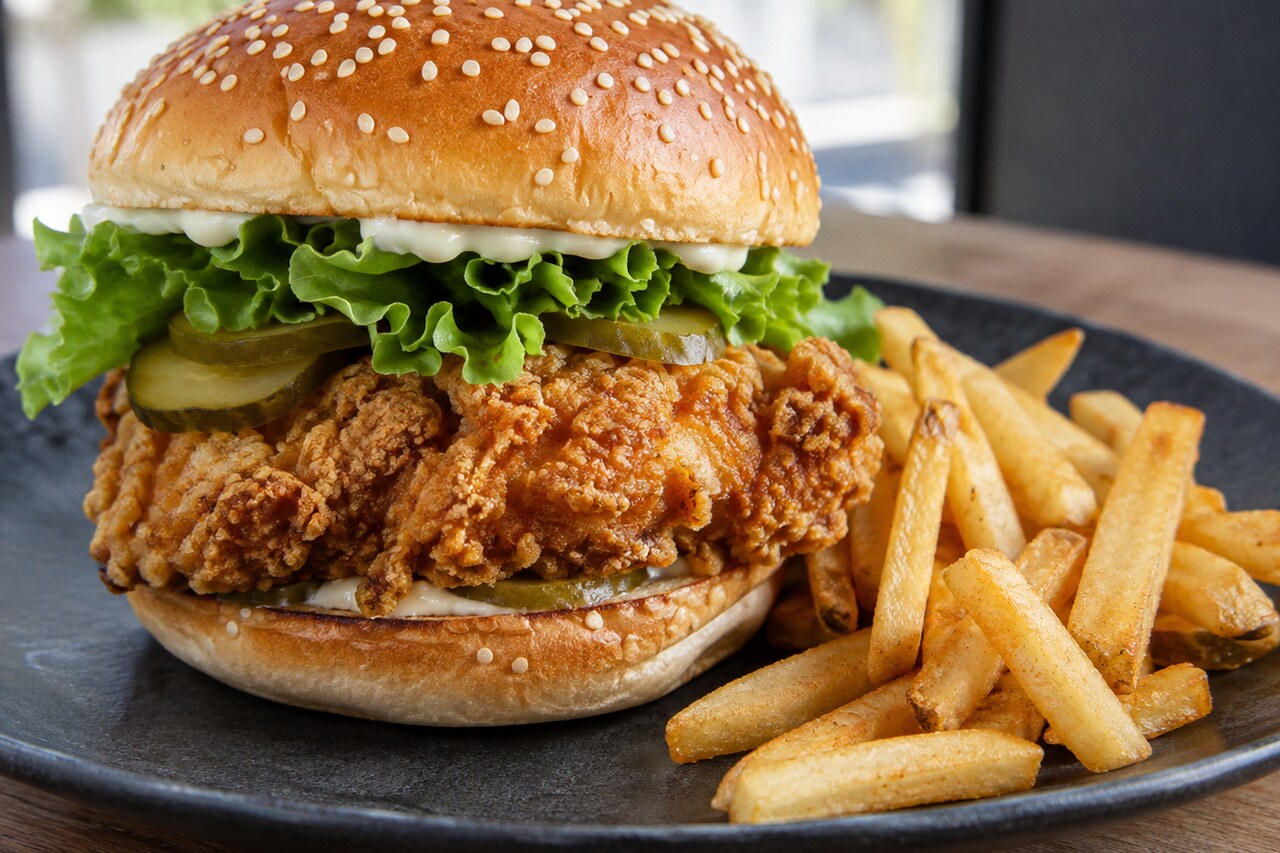 Zinger burger