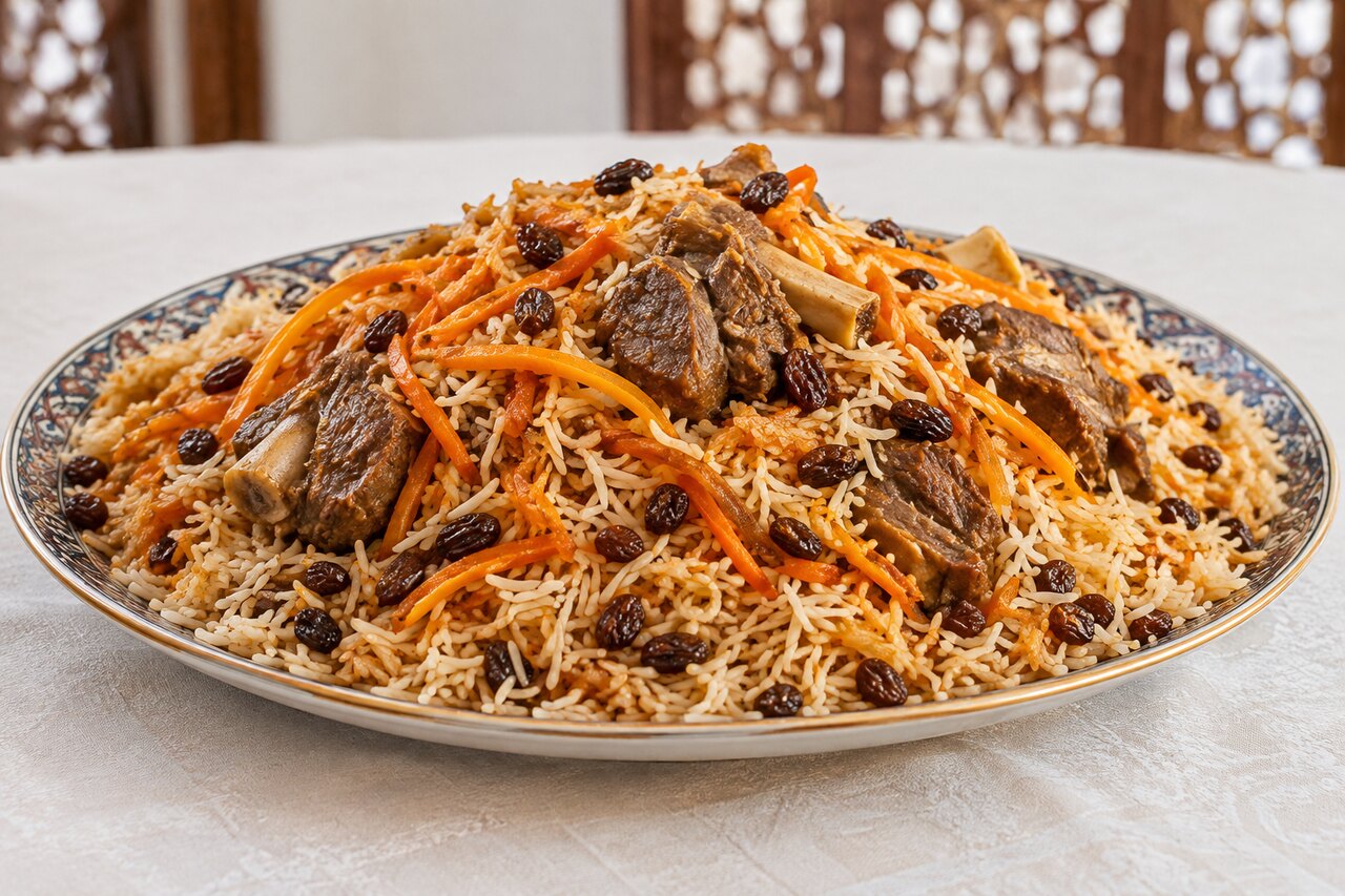 Kabuli Palaw with Sesame Oil