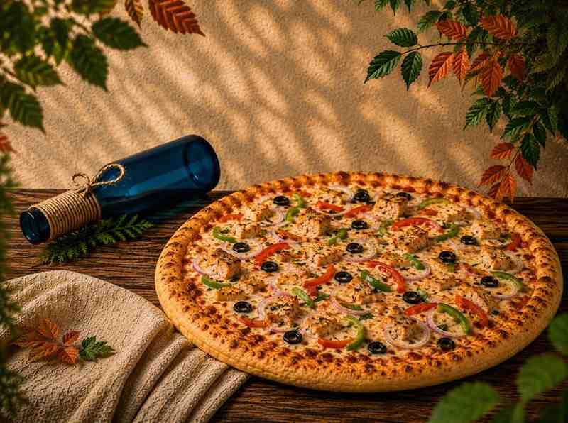 Fish pizza