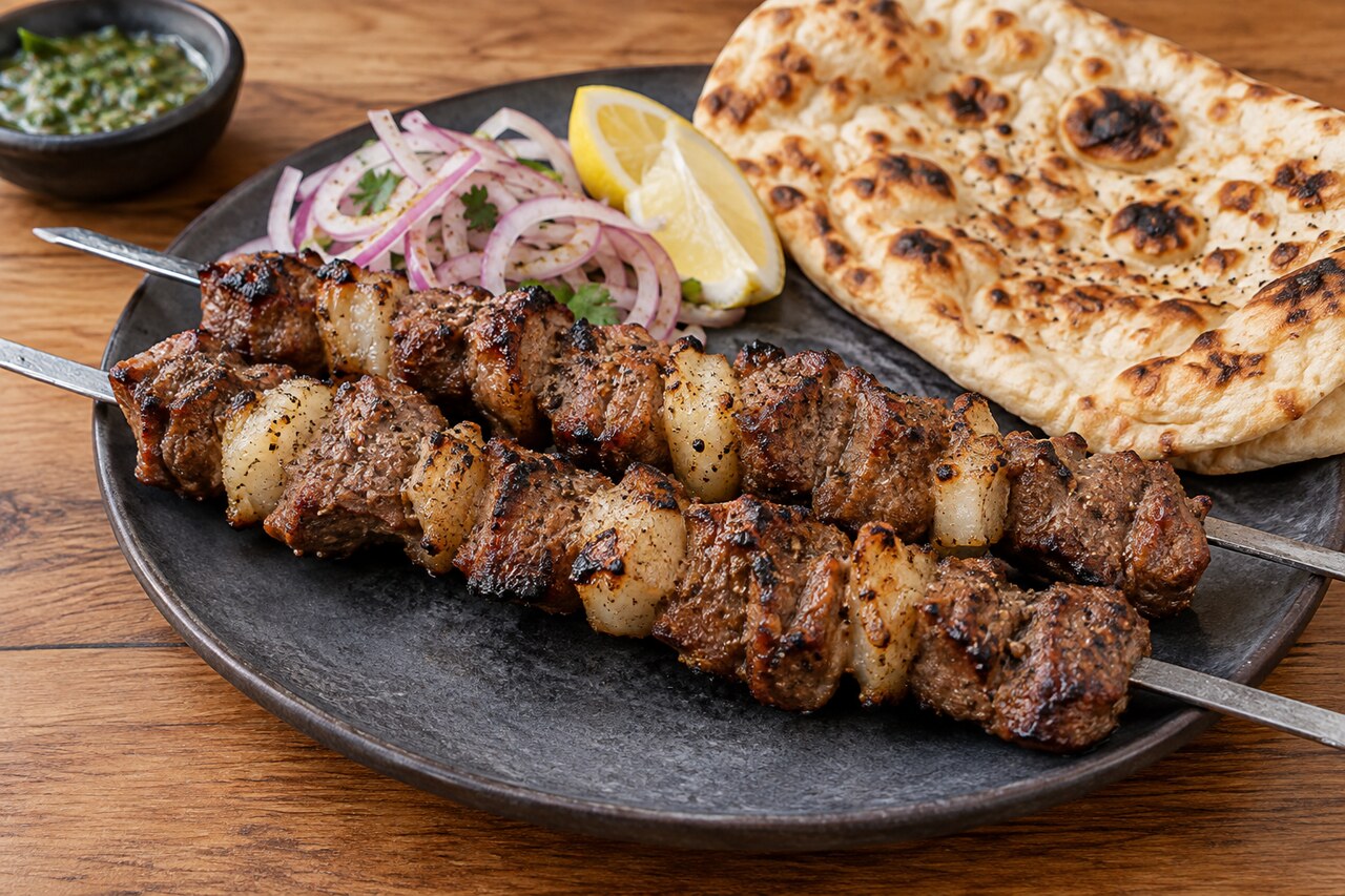 Mutton tikka kabab