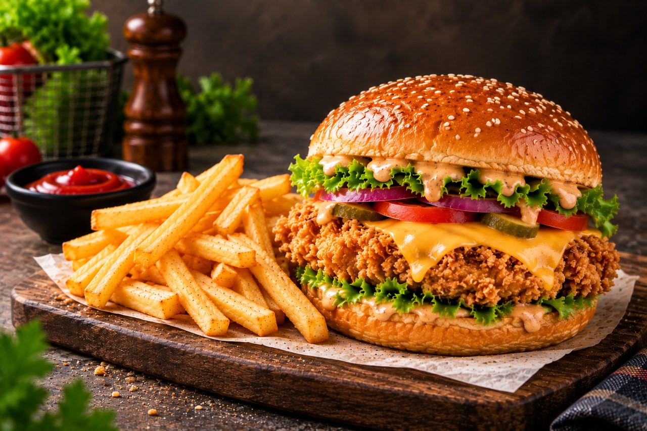 Zinger Cheese Burger