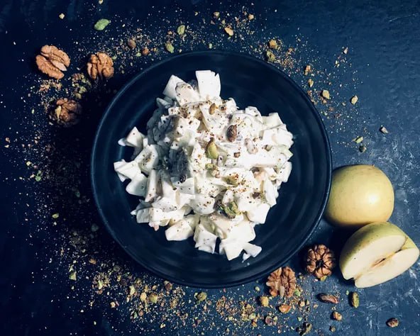 Apple & Cream Salad