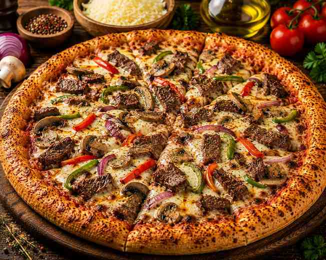 Beef Pizza