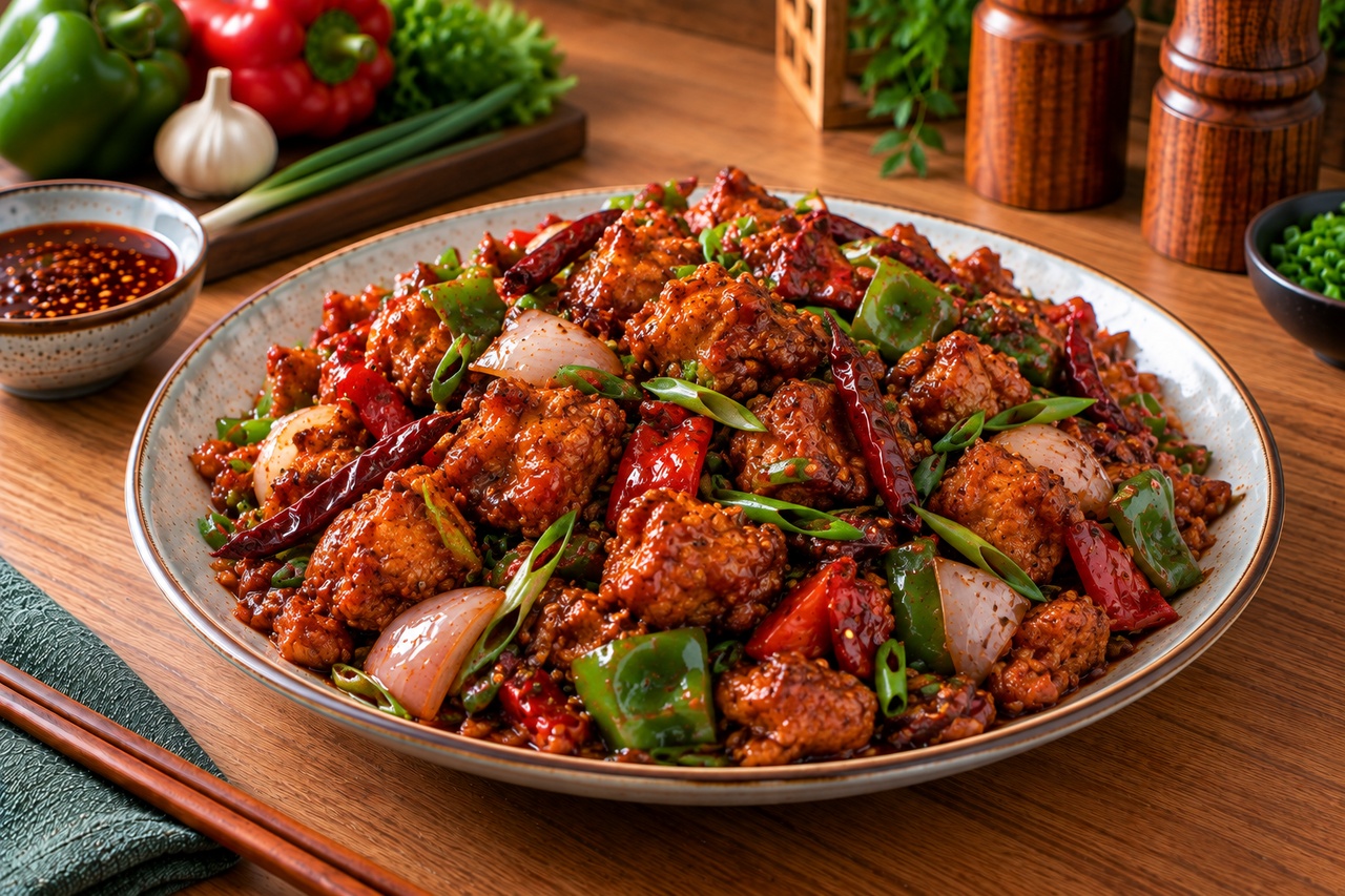 Chicken Chilli Dry
