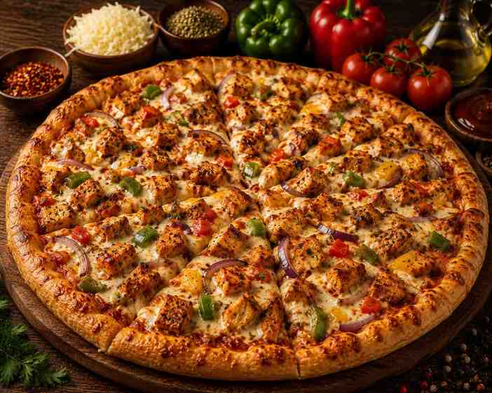 Chicken Fajita Pizza