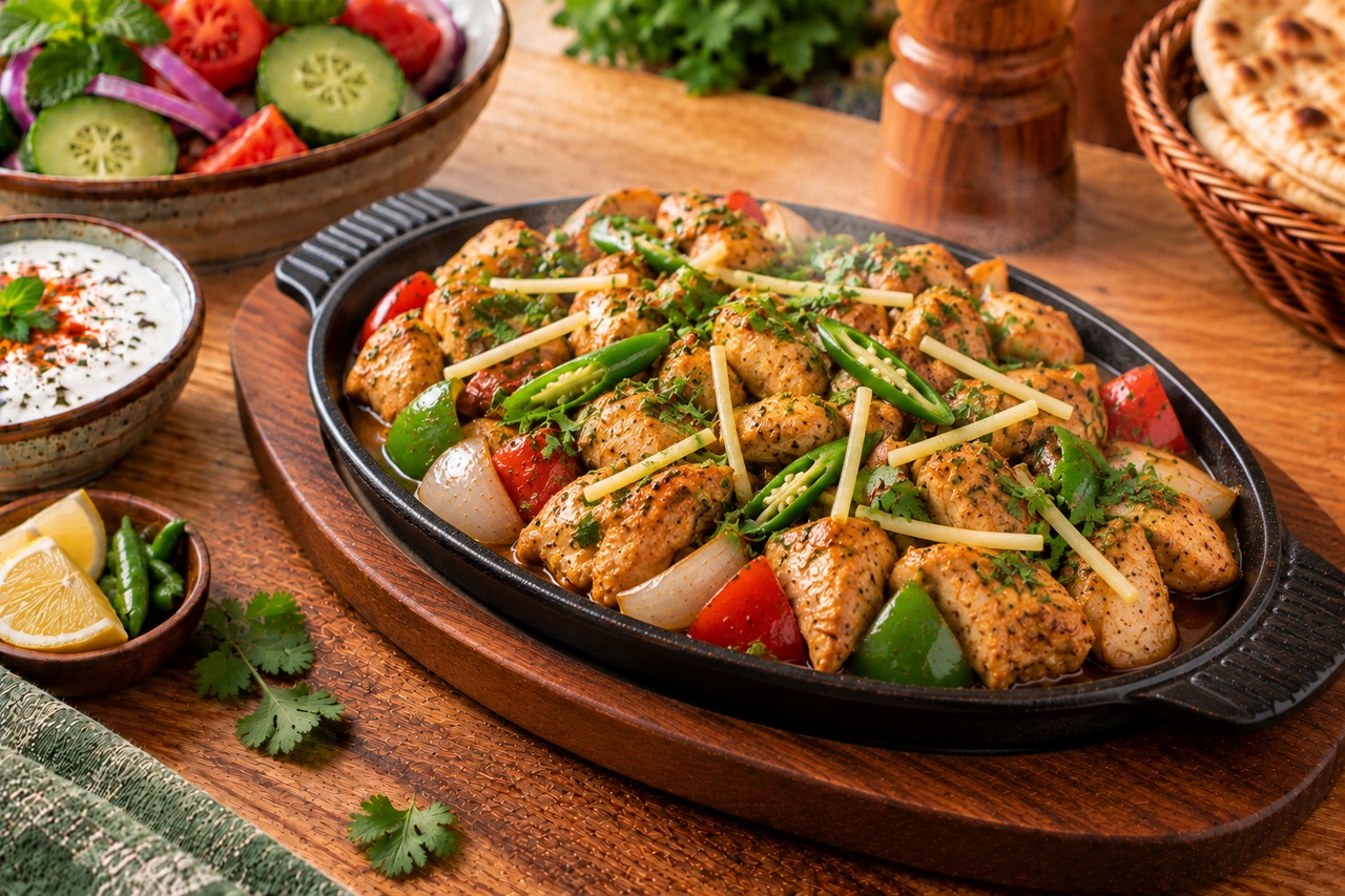 Chicken Ginger Hot Plate