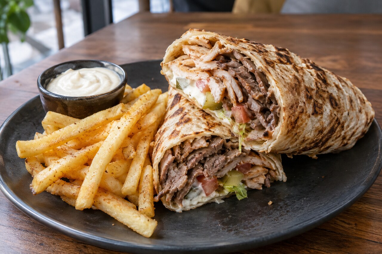 Galaxy special shawarma