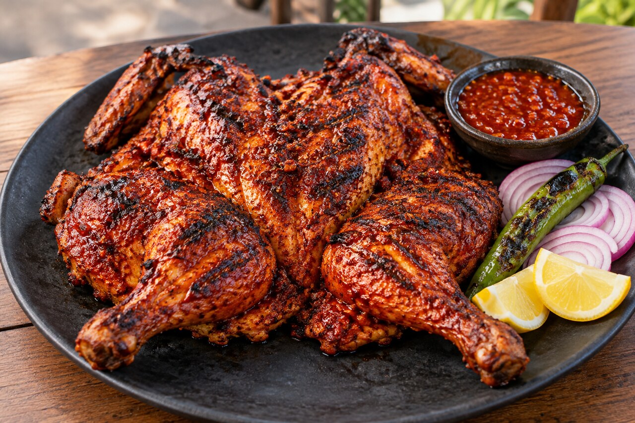 Grill hot & spicy chicken