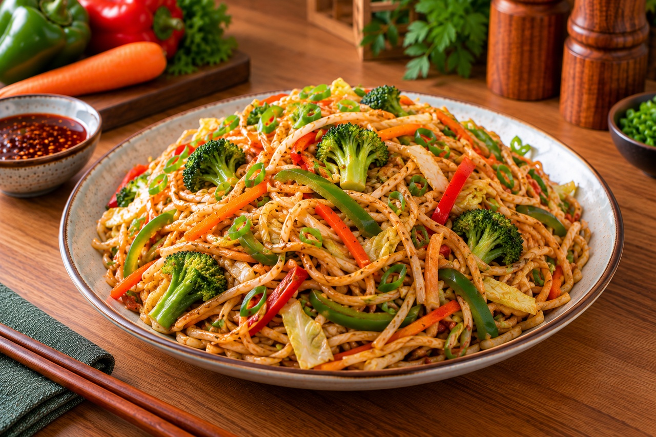 Vegetables Chow Mein